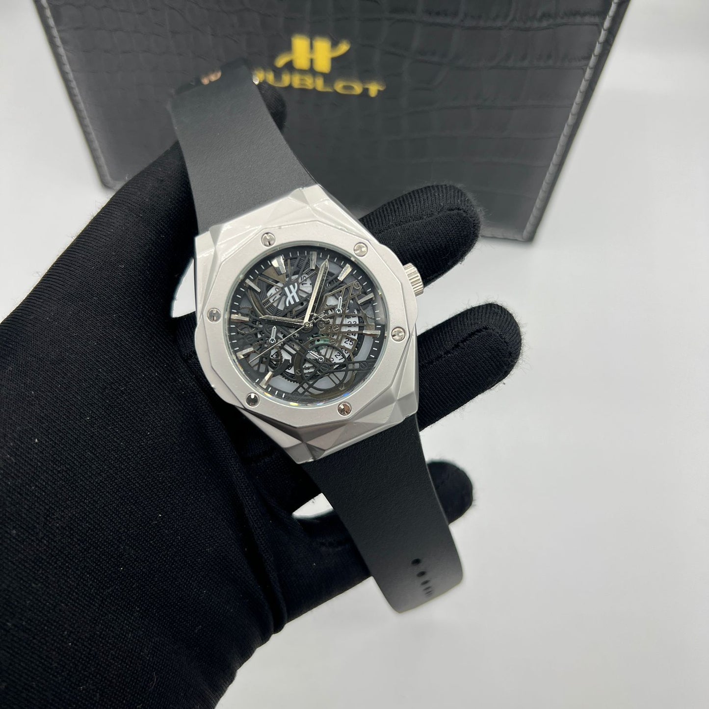 Hublot Diamond Cut Watch